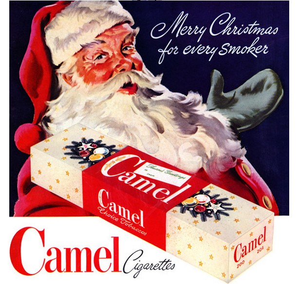 Santa-Claus-Camel-Cigarettes-Christmas-Ad